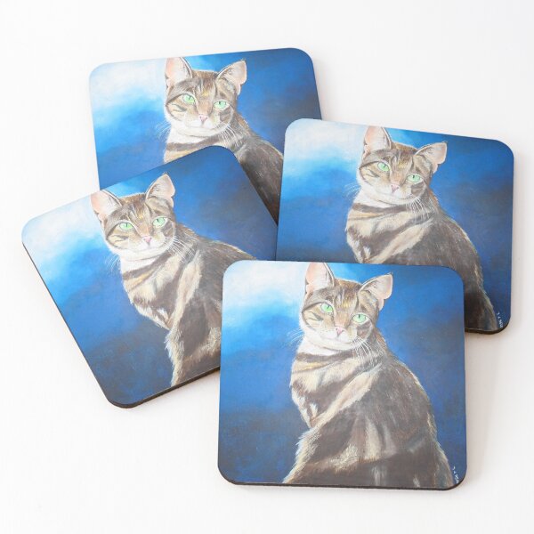 Item preview, Portrait of a oh So Pretty Kitty Cat designed and sold by TJHstudio.