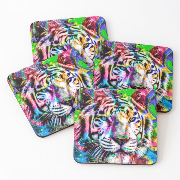 Item preview, Painted tiger designed and sold by Zip-Zup.