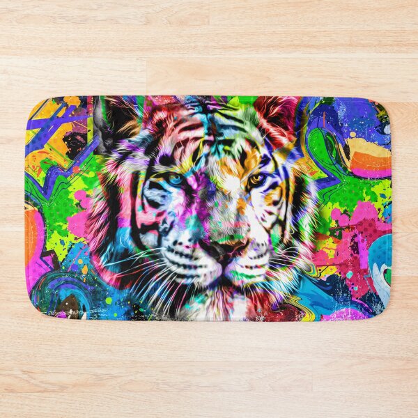 Item preview, Painted tiger designed and sold by Zip-Zup.
