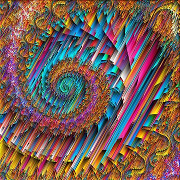 Artwork thumbnail, 3D Extruded Fractal Design 1004 by WarrenPHarris