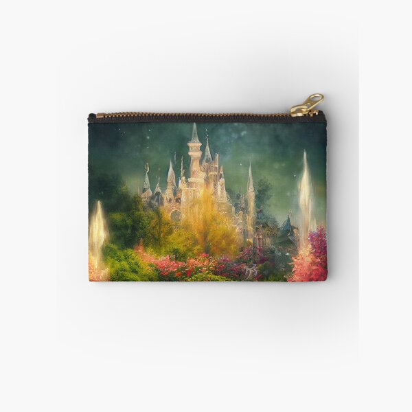 Item preview, Night Castle, Magic Fountain, Fairy Garden designed and sold by SunDoor Art.