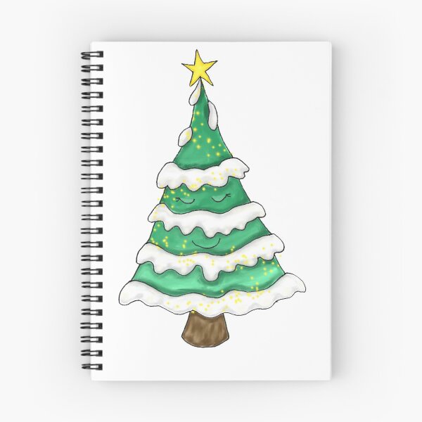 Item preview, Christmas tree with snow and twinkles designed and sold by -Lumisa-Design-.