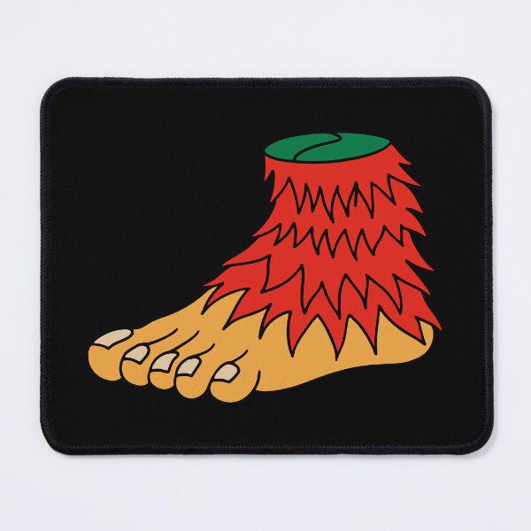 Item preview, Big foot Sasquatch red feet  designed and sold by Mansn.