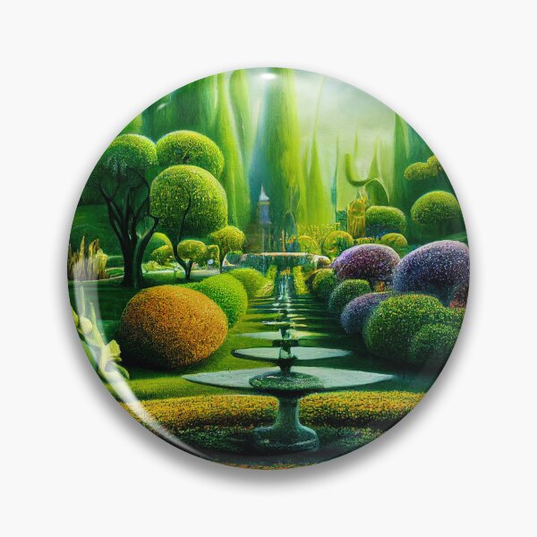 Item preview, Fairy Tale Garden, Green garden, Fantasyland designed and sold by SunDoor Art.
