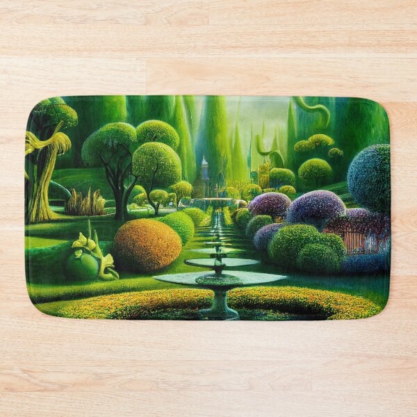 Item preview, Fairy Tale Garden, Green garden, Fantasyland designed and sold by SunDoor Art.