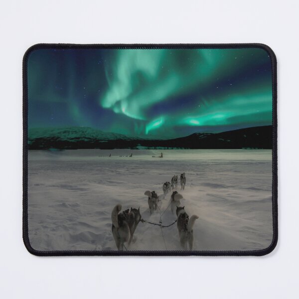 Item preview, Aurora borealis elegant winter design designed and sold by Angelic Threads111.