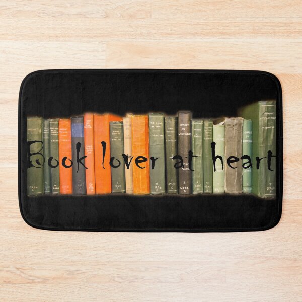 Item preview, Book lover at heart! designed and sold by shaynetwright.