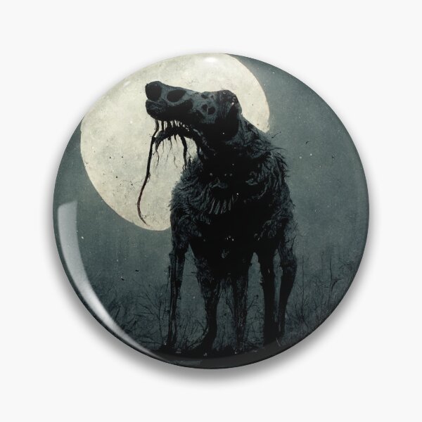 Item preview,  Scary dog beast at night.  designed and sold by Maniock.
