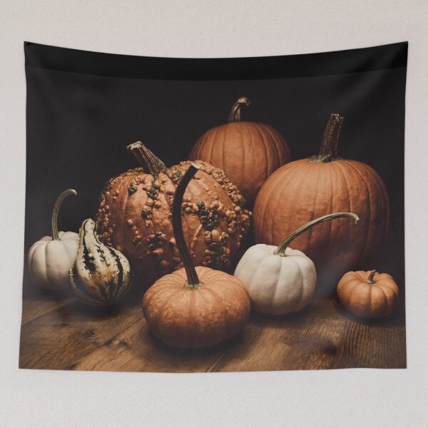 Item preview, Happy Fall Thanksgiving Pumpkins designed and sold by TajfunX.
