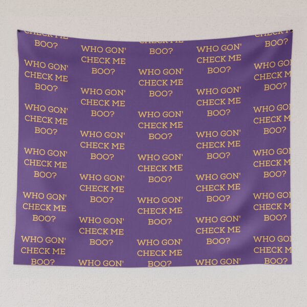 Item preview, Who gon' check me boo? designed and sold by Spiffle.