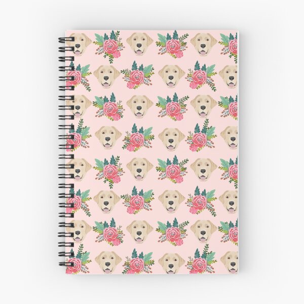 Item preview, Yellow Labrador Retriever floral bouquet flowers yellow lab dog breed pattern gifts designed and sold by PetFriendly.