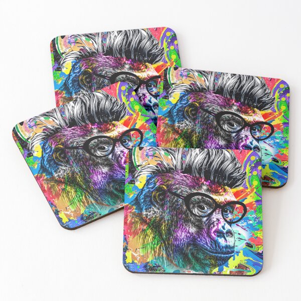 Item preview, Painted gorilla designed and sold by Zip-Zup.