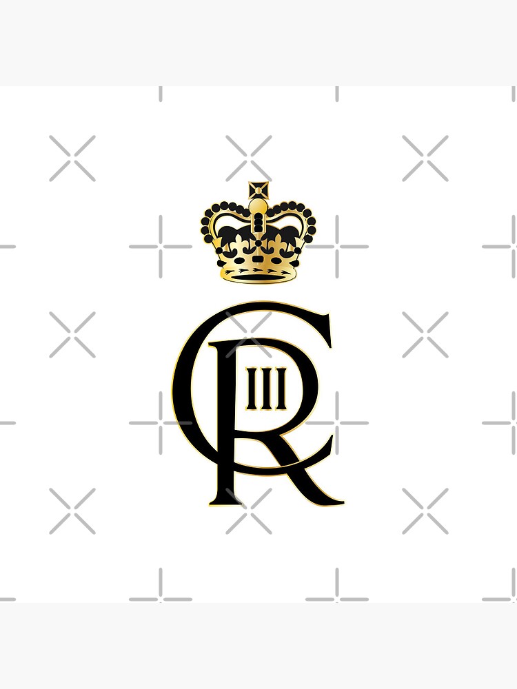 Disover King Charles III Coronation Pin Button