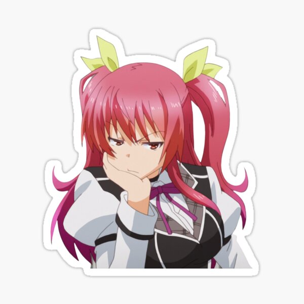 Rakudai Kishi no Cavalry - Stella Vermillion Sticker for Sale by