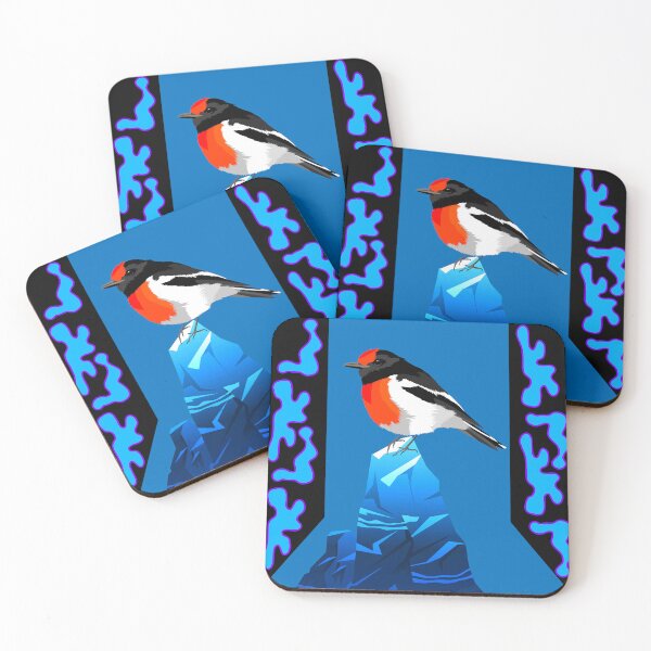 Item preview, Red Capped Robin. designed and sold by Graham Colton.