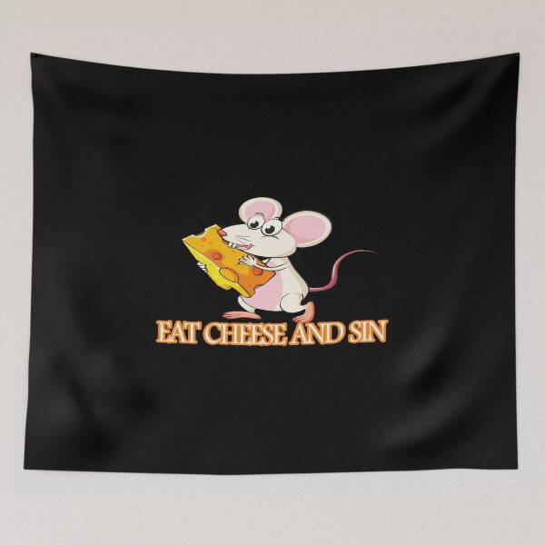 Item preview, Eat Cheese and Sin. designed and sold by stopamoment.