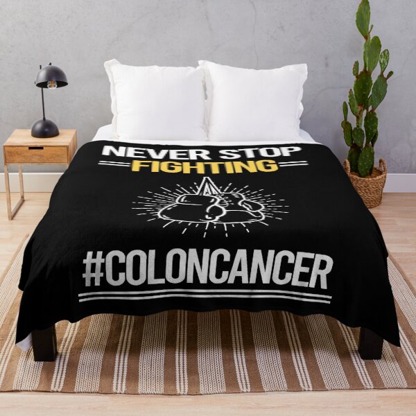 Item preview, Never Stop Fighting With Colon Cancer designed and sold by StoreHornedFace.