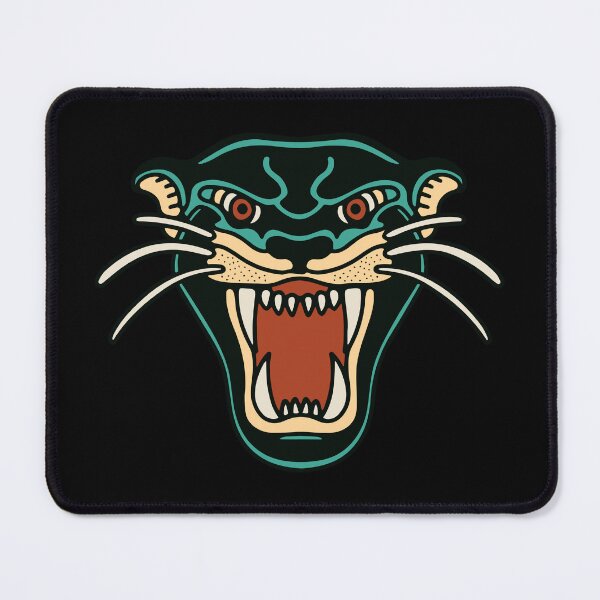 Item preview, Vintage Panther Angry big cat designed and sold by Mansn.