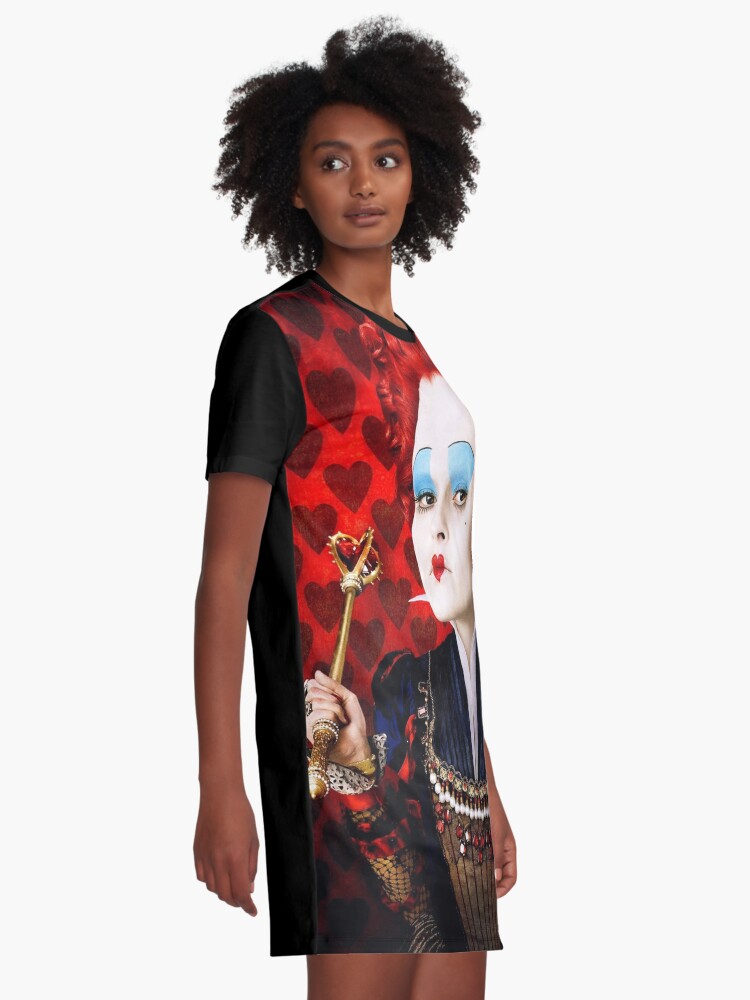 queen of hearts t shirt dress