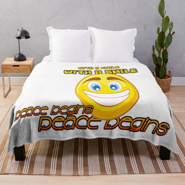 Item preview, Peace begins with a smile designed and sold by atomsama.
