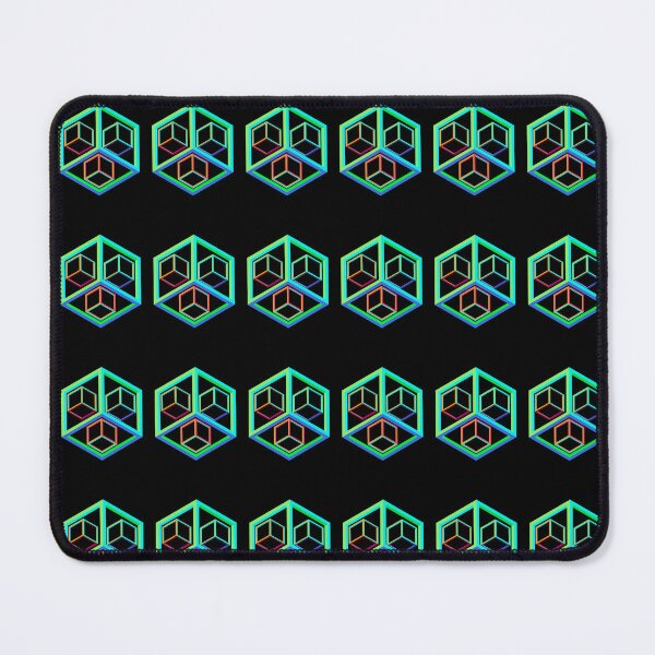Item preview, OPTICAL ILLUSION LIGHT COLORFUL CUBES designed and sold by sailorsam1805.