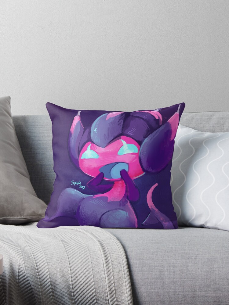 Ub Adhesive Throw Pillow By Siplick Redbubble