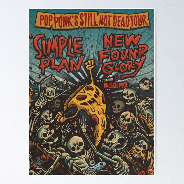 Simple Plan Tour Posters for Sale | Redbubble