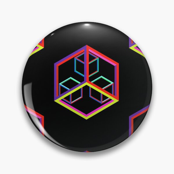 Item preview, COLORFUL OPTICAL ILLUSION LIGHT CUBES designed and sold by sailorsam1805.