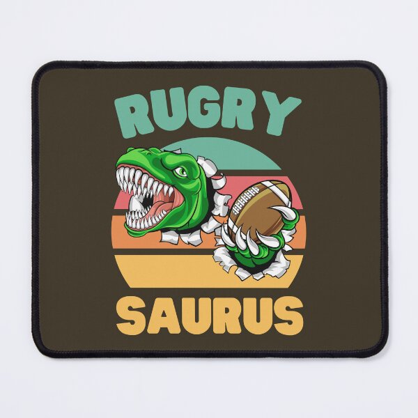 Item preview, Rugry Saurus: T-rex Loves Rugby designed and sold by Keep Smiling.