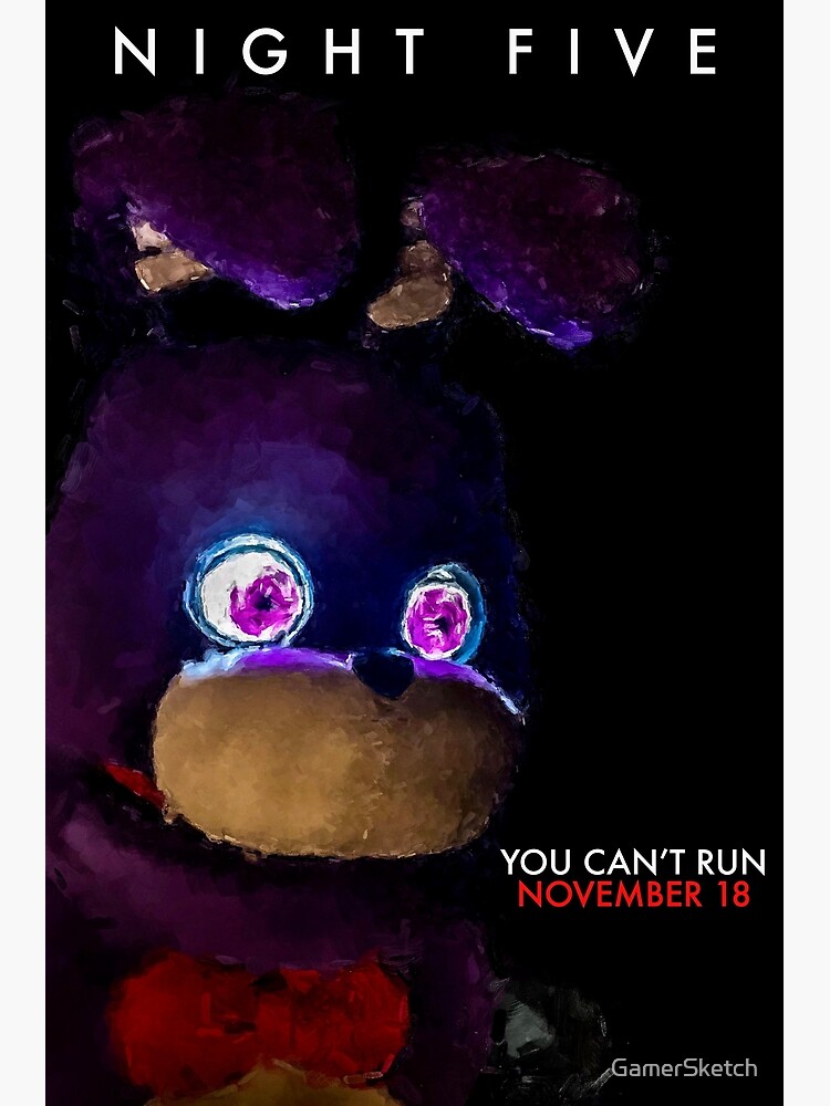 Can't play FNAF AR so the next best thing I could do is make posters :  r/fivenightsatfreddys