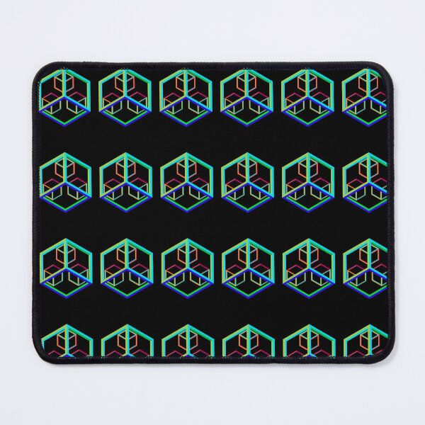 Item preview, OPTICAL ILLUSION LIGHT COLORFUL CUBES designed and sold by sailorsam1805.