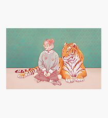 I'm a cat Lady Photographic Print