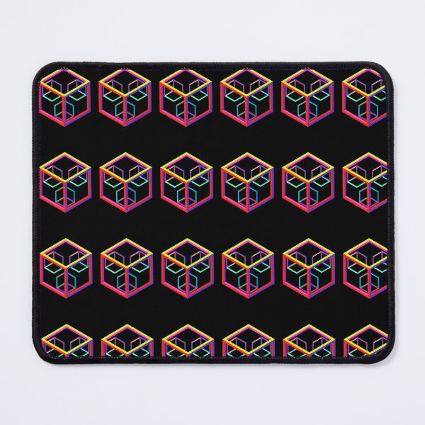 Item preview, BEAUTIFUL OPTICAL ILLUSION LIGHT COLORFUL CUBES designed and sold by sailorsam1805.