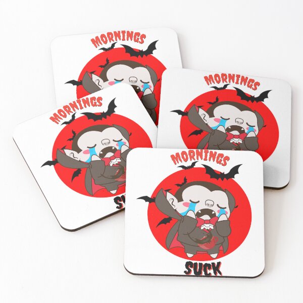 Item preview, Mornings Suck designed and sold by Wickedemporium.