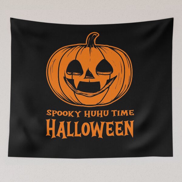 Item preview, Spooky Huhu Time Halloween Pumpkin Orange designed and sold by activlifewear.