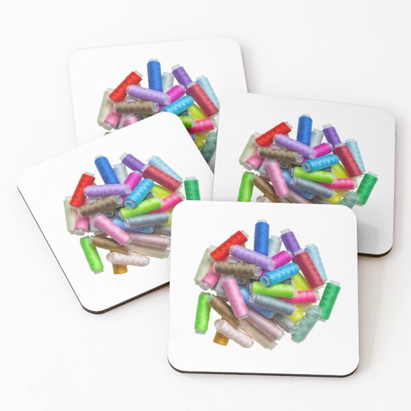 Item preview, Coloured cotton reels designed and sold by janesg.