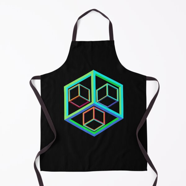 Item preview, COOL OPTICAL ILLUSION LIGHT COLORFUL CUBES designed and sold by sailorsam1805.