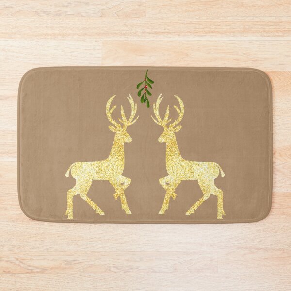 Item preview, Beautiful Christmas Reindeer Pattern - Reindeer under the mistletoe designed and sold by Anakathrin.