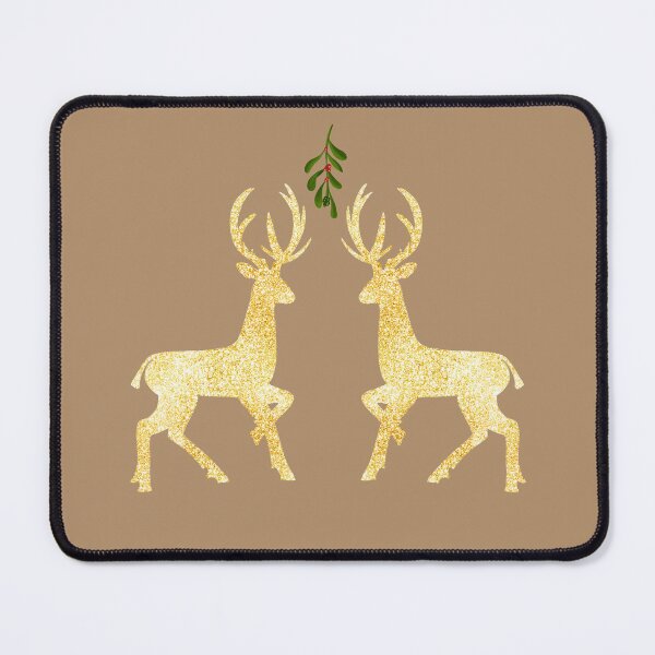 Item preview, Beautiful Christmas Reindeer Pattern - Reindeer under the mistletoe designed and sold by Anakathrin.