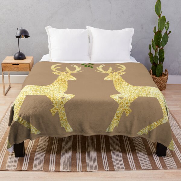 Item preview, Beautiful Christmas Reindeer Pattern - Reindeer under the mistletoe designed and sold by Anakathrin.
