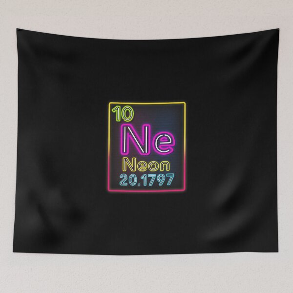 Artikelvorschau, Neon-Element des Periodensystems der Chemie für Wissenschaftler entworfen und verkauft von lht6474.
