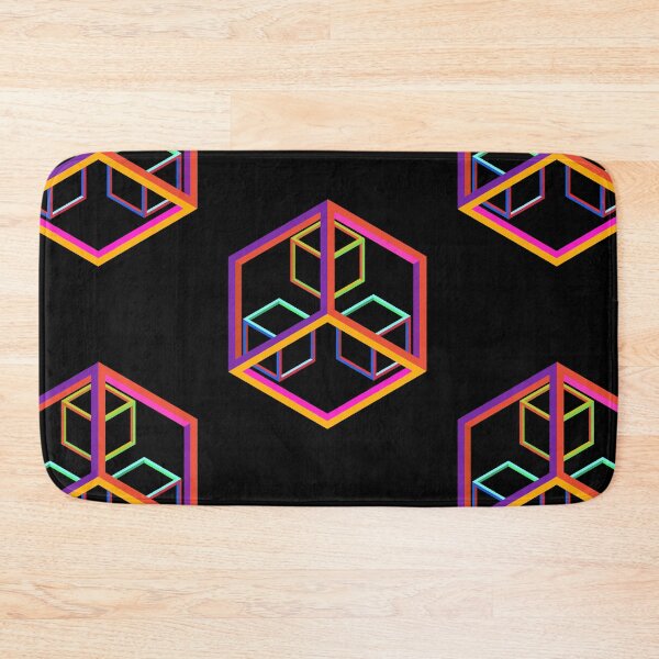 Item preview, LOVELY OPTICAL ILLUSION LIGHT COLORFUL CUBES designed and sold by sailorsam1805.