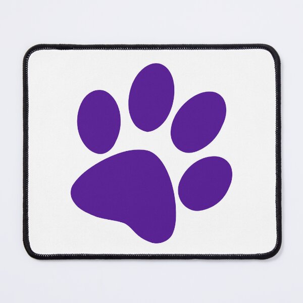 Item preview, Purple Paw Print designed and sold by RetroCave.
