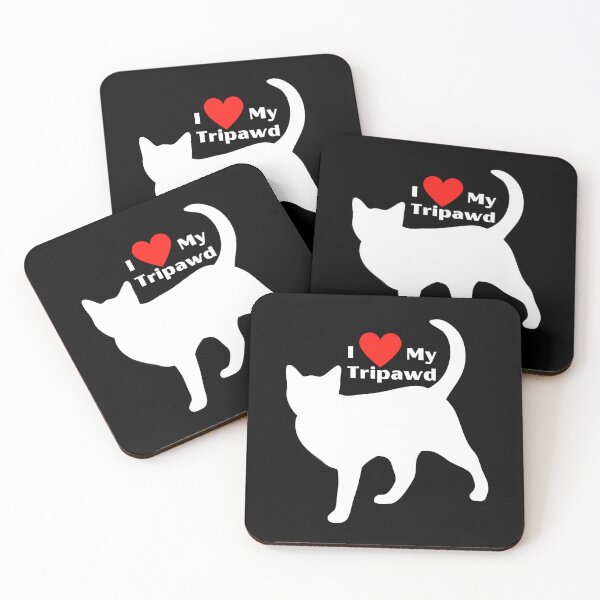 Item preview, I Heart My Tripawd - Cat designed and sold by Calista Media.