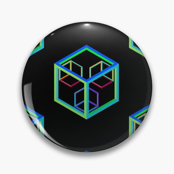 Item preview, Copy of  OPTICAL ILLUSION LIGHT COLORFUL CUBES designed and sold by sailorsam1805.