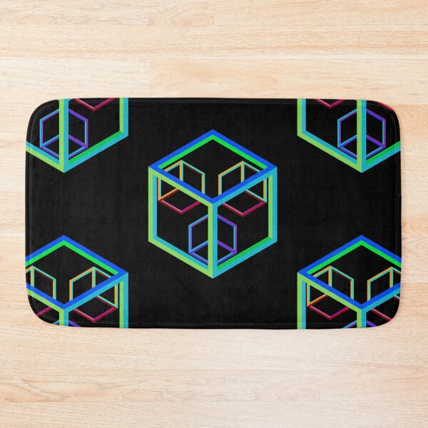 Item preview, Copy of  OPTICAL ILLUSION LIGHT COLORFUL CUBES designed and sold by sailorsam1805.