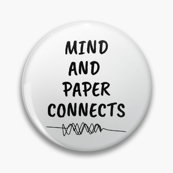 Item preview, mind and paper connects - mental health, anxiety, and journaling designed and sold by Therapy by Sen.