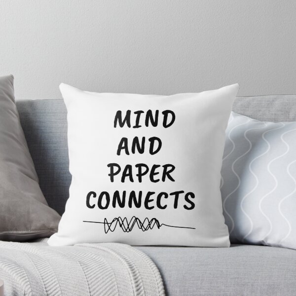 Item preview, mind and paper connects - mental health, anxiety, and journaling designed and sold by Therapy by Sen.