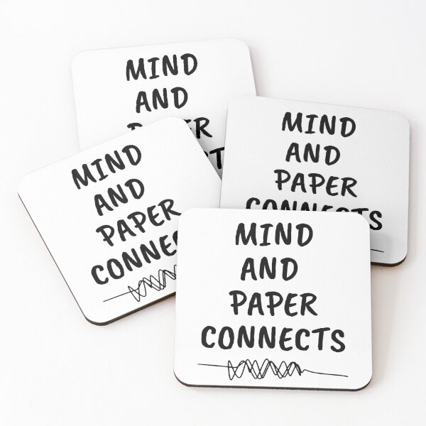 Item preview, mind and paper connects - mental health, anxiety, and journaling designed and sold by Therapy by Sen.