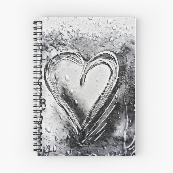 Item preview, Heart in black and white designed and sold by KarinKaefer.